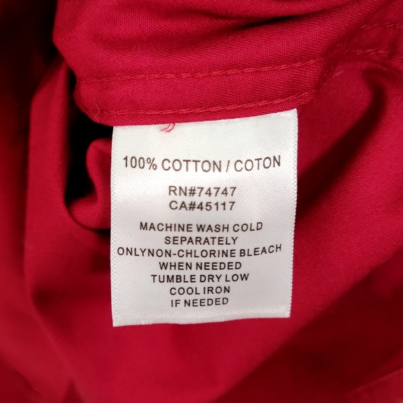 Redhead LS Button Front Shirt 4 XL - Picture 9 of 13